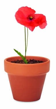 Logo trade promotional gifts picture of: Terracotta pot 'poppy'