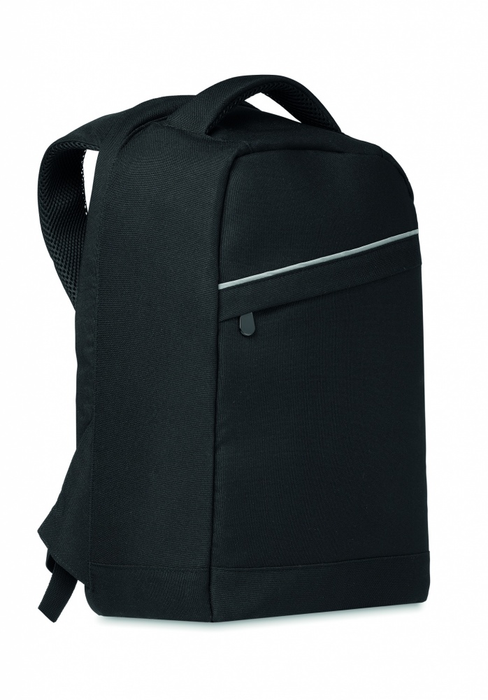 Logo trade promotional merchandise image of: 600D RPET backpack