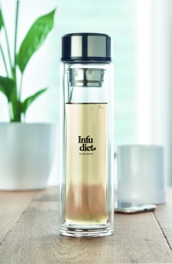 Logotrade advertising product image of: Bottle with touch thermometer