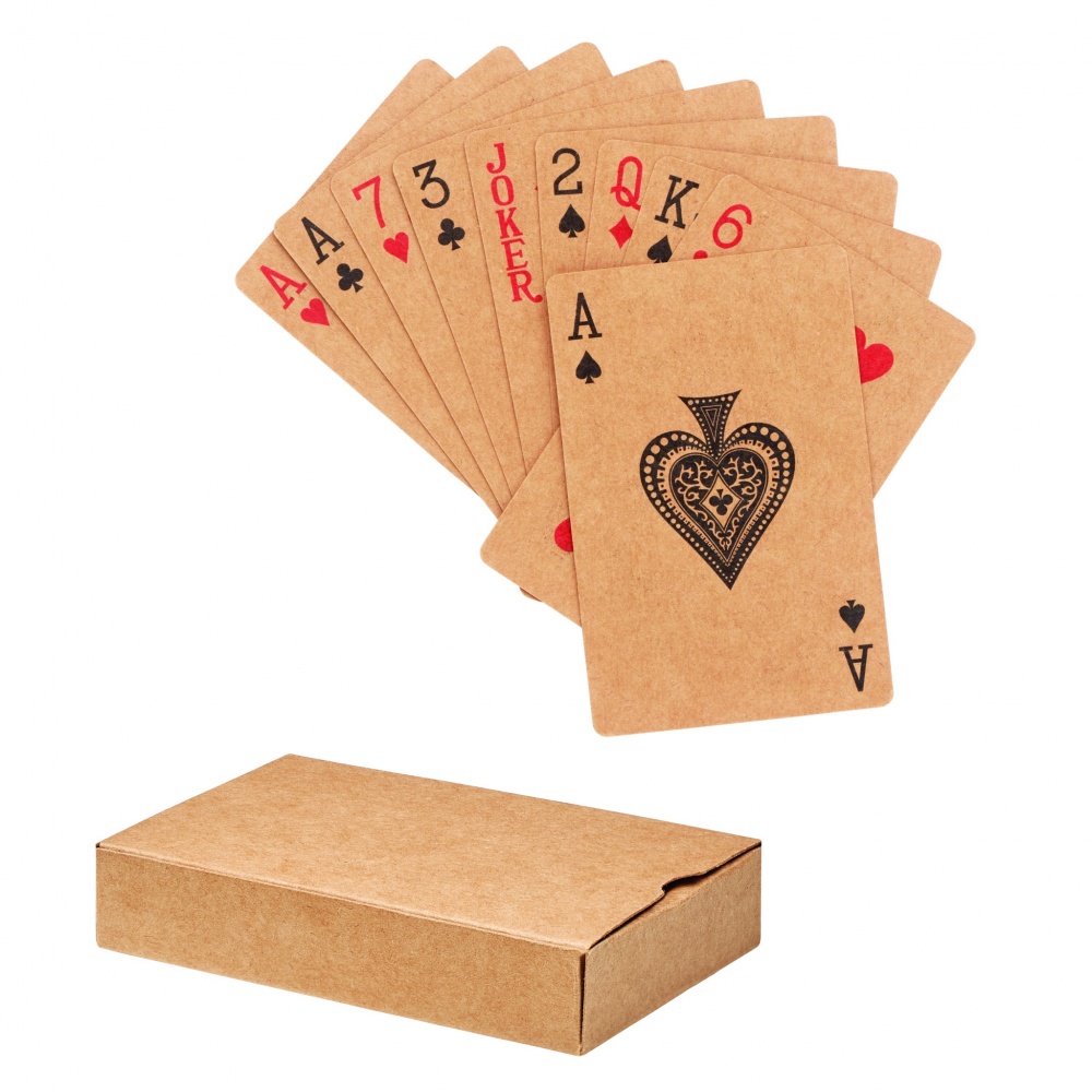 Logotrade business gift image of: Recycled paper playing cards