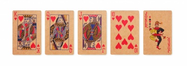 Logo trade business gift photo of: Recycled paper playing cards