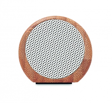 Logotrade promotional merchandise image of: Wireless bamboo speaker 2x5W
