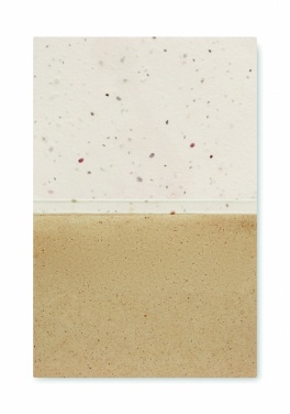 Logo trade advertising products image of: Grass/seed paper memo pad