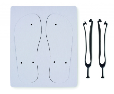 Logo trade promotional merchandise picture of: Sublimation beach slippers