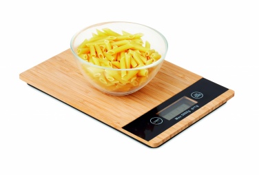 Logotrade corporate gift picture of: Bamboo digital kitchen scales