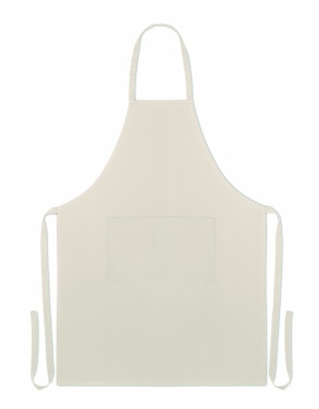 Logo trade promotional gifts image of: Organic cotton apron 200 gr/m²