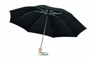 Logo trade promotional items image of: 23 inch 190T RPET umbrella