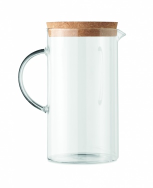 Logo trade promotional gifts image of: Borosilicate glass decanter 1L