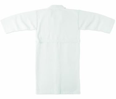 Logo trade promotional merchandise image of: Bathrobe organic cotton XL/XXL