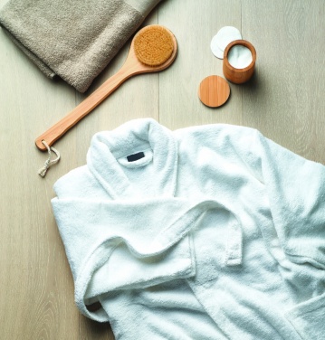 Logotrade corporate gift picture of: Bathrobe organic cotton XL/XXL