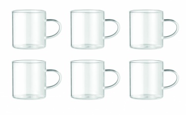 Logo trade corporate gifts image of: Bamboo cup set holder