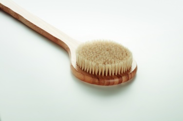Logo trade promotional merchandise picture of: Bamboo bath brush