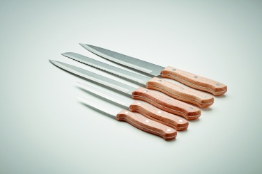 Logotrade promotional items photo of: 5 piece knife set in base