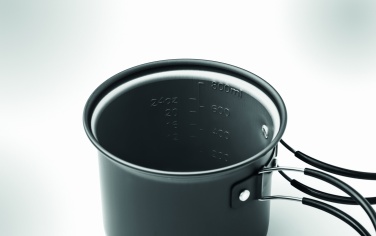 Logo trade advertising product photo of: 2 camping pots with cutlery