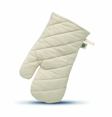 Logo trade advertising products picture of: Organic cotton oven glove