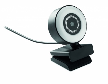 Logo trade promotional item photo of: 1080P HD webcam and ring light
