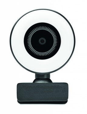 Logo trade promotional giveaways image of: 1080P HD webcam and ring light