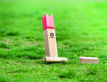 Logotrade promotional merchandise picture of: Pinewood outdoor throwing game
