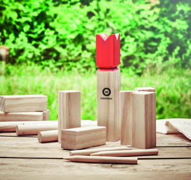 Logotrade promotional merchandise photo of: Pinewood outdoor throwing game