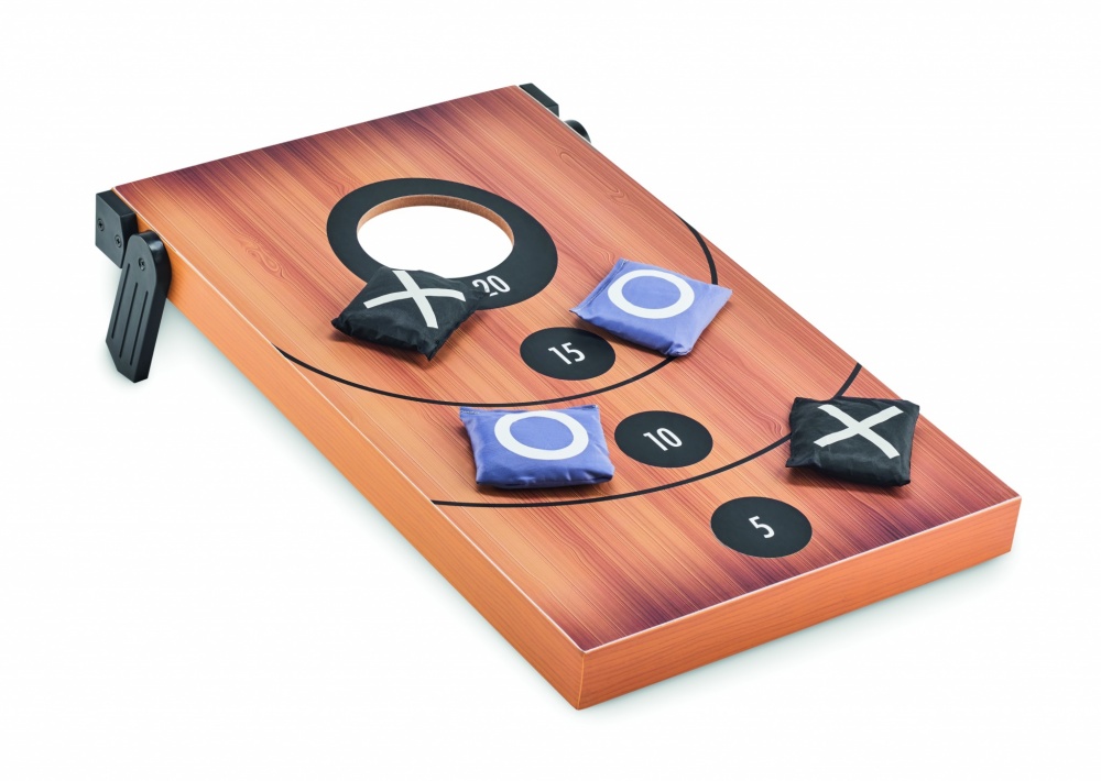 Logotrade promotional product picture of: Double sided MDF game set