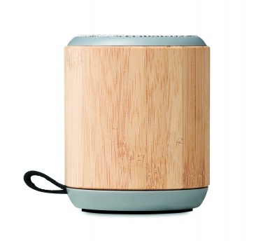 Logo trade advertising products picture of: 5.3 wireless bamboo speaker
