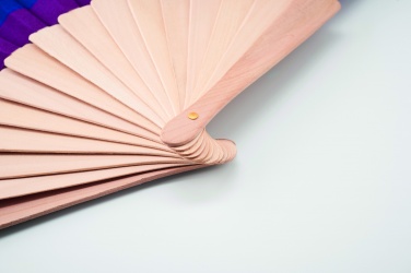 Logotrade promotional giveaways photo of: Rainbow wooden hand fan