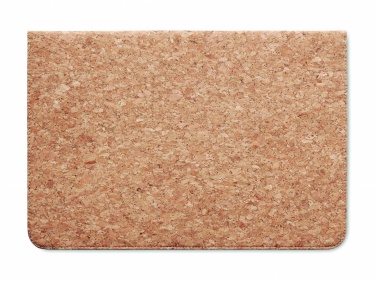Logo trade promotional giveaways image of: Cork laptop bag magnetic flap