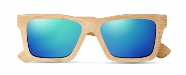 Logotrade promotional merchandise photo of: Sunglasses and case in bamboo KEILA