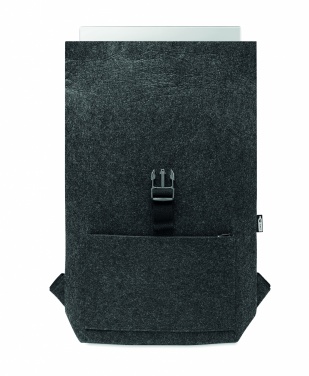 Logo trade promotional items picture of: RPET felt backpack