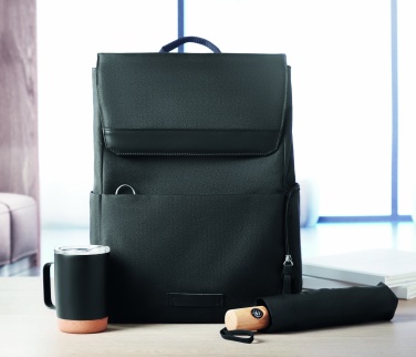 Logo trade advertising products image of: 600D RPET laptop backpack