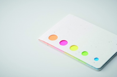 Logo trade corporate gift photo of: Seed paper page markers pad
