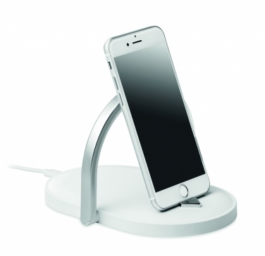 Logo trade advertising products picture of: Light and wireless charger 10W