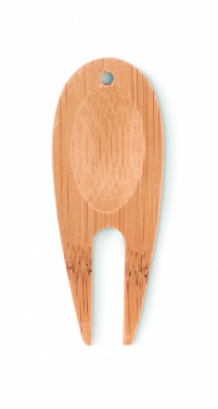 Logotrade advertising products photo of: Bamboo golf divot tool