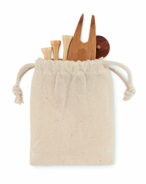 Logotrade promotional gift picture of: Golf accessories set in pouch