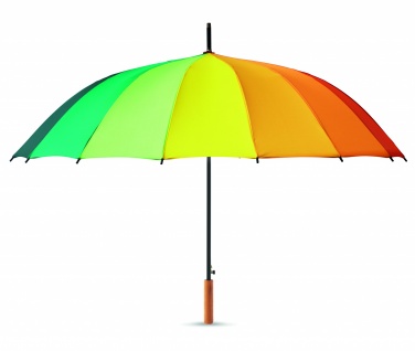 Logotrade advertising products photo of: 27 inch rainbow umbrella