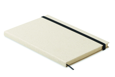 Logo trade promotional products picture of: A5 grass notebook 80 lined