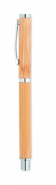 Logotrade promotional merchandise photo of: Bamboo gel pen
