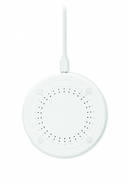 Logotrade promotional product image of: Bamboo wireless charger 10W