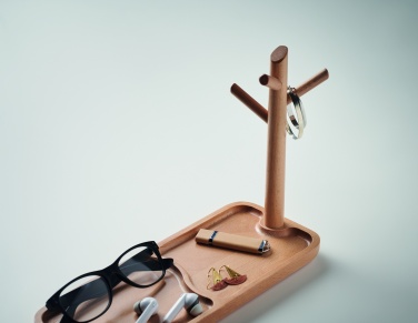 Logo trade promotional merchandise image of: Wooden organizer tray