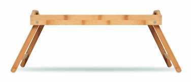 Logo trade business gifts image of: Foldable bamboo tray