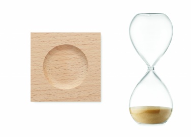 Logo trade promotional merchandise picture of: 5 minute sand hourglass