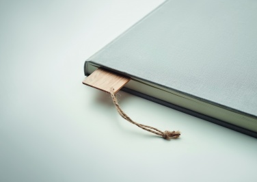 Logo trade promotional products picture of: Bamboo bookmark