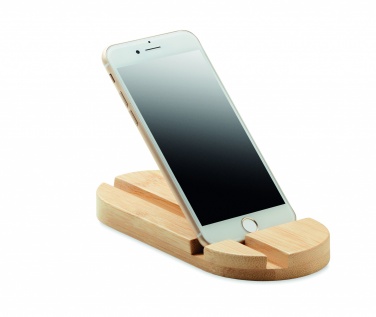 Logotrade business gifts photo of: Bamboo tablet/smartphone stand