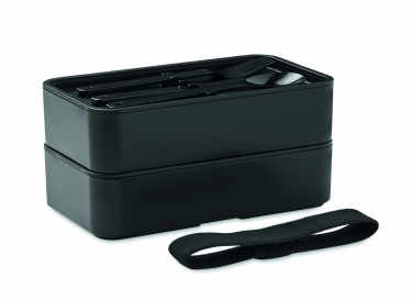 Logo trade business gift photo of: Lunch box in PP and bamboo lid