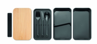 Logotrade advertising product picture of: Lunch box in PP and bamboo lid