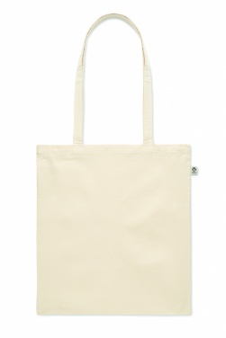 Logo trade promotional items image of: Organic cotton shopping bag
