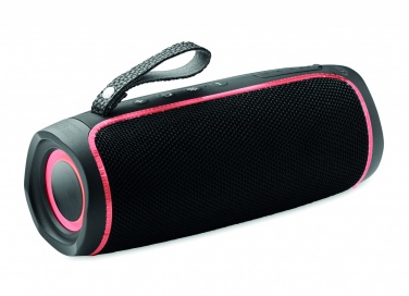 Logo trade promotional gifts image of: 2x5 LED Wireless speaker IPX4