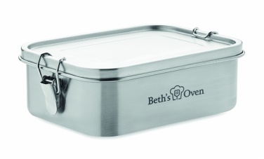 Logo trade promotional merchandise picture of: Stainless steel lunch box