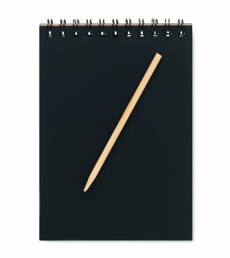 Logo trade corporate gifts image of: Scratching paper notebook