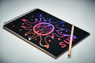 Logotrade promotional merchandise photo of: Scratching paper notebook